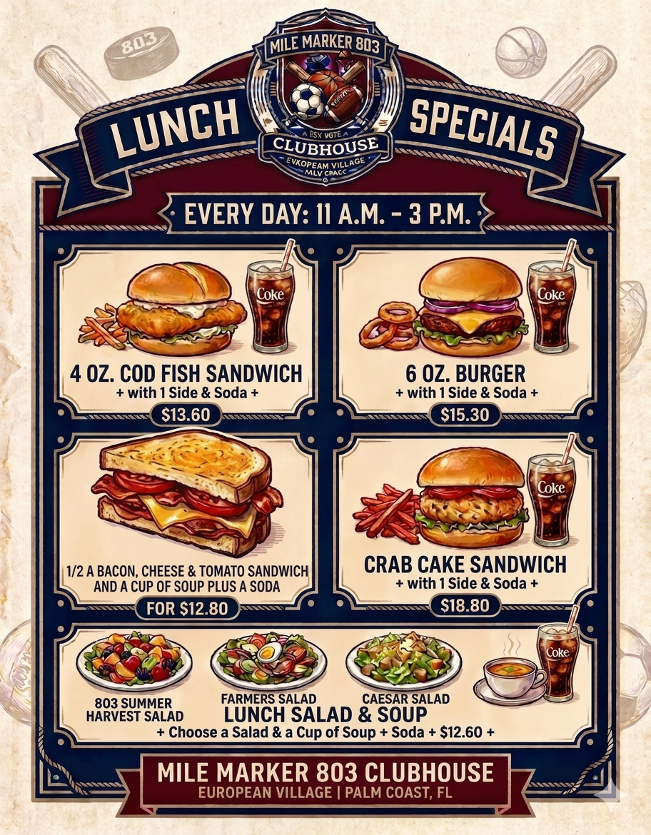 Lunch Specials